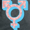 thumbnail image 3 of CafePress - Transgender Symbol Women's Dark T Shirt - Women's Traditional Fit Dark T-Shirt, 3 of 4