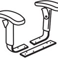 thumbnail image 3 of HON 5995T Arm Kit for ComforTask 5900 Series & ValuTask 5831 Chairs, 3 of 4