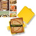 thumbnail image 4 of Microwave Breakfast Pan, Microwave Grill Pan Microwave Breakfast Maker Microwave Baking Tray Microwave Baking Pan Microwave Grill Tray Crisper for Kitchen Cooking Breakfast Snacks, 4 of 7