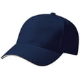 thumbnail image 2 of Beechfield  Pro-Style Heavy Brushed Cotton Baseball Cap / Headwear, 2 of 4