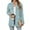 1061#Sky Blue, variant on GXIPO Fall Cardigans for Women Lightweight Open Front Dressy Casual Long Cardigan Sweaters with Pockets Striped Cyan L