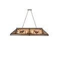 thumbnail image 7 of Meyda Tiffany 184266 Elk And Deer At Lake 9 Light 61" Wide Linear Pendant - Bronze, 7 of 7