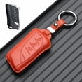 thumbnail image 1 of Car Key Fob Cover Case Protector Real Leather Car Key Case Cover For Lexus ES LC LS UX ES300h LS500 LC500 UX200, 1 of 9