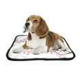 thumbnail image 2 of PKQWTM Cherry Blossom Birds Pet Dog Cat Bed Pee Pads Mat Cushion Potty Dogsblankets Crate Bed Kennel 28x36 inch, 2 of 3