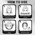 thumbnail image 4 of 2025 New V-Line Lifting Mask with Chin Strap, Reusable V Line Lifting Mask, Breathable Comfortable V-Shape Face Tape, Jaw Exerciser for Sagging (Black), 4 of 6