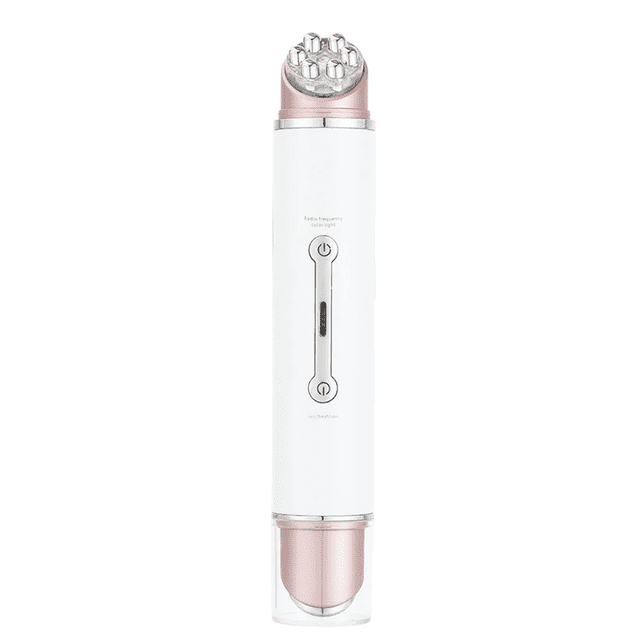 Mini Masajeador de Ojos EMS, Masajeador de Ojos con Calentamiento Iónico, Dispositivo de Belleza con Terapia de Luz LED Antiarrugas