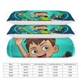 thumbnail image 6 of Duvet Cover Bedding Set Cartoon Print Soft Quilt Cover 3 Pieces, 1 Comforter Cover & 2 Pillowcases for Kids Teens Boys Girls Room Decor 102"x90", 6 of 8