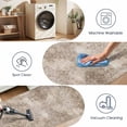 thumbnail image 6 of Kitchen Runner Rug 2x6 ft Washable Non Slip Soft Low Profile Farmhouse Vintage Rug for Entryway, Hallway, Laundry Room, Bedroom, Brown, 6 of 6