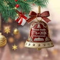 thumbnail image 5 of USA 250th Anniversary Bell Ornament, 2D Metal Christmas Gold 250th Anniversarybell Ornament for Patriotic Holidays, Christmas Tree, Collectors Gift，Enamel Crafted Detailing, 5 of 8