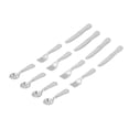 thumbnail image 4 of Miniature Serving Tool, Safe Role Play Miniature Knives Forks Spoons Simulation 1/12 Scale Exquisite  for Dollhouse Dinner Set for Kids Silver, 4 of 7