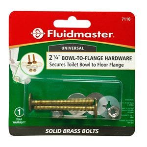 Fluidmaster Toilet Bowl to Floor Kit, 2-Bolt 1 Pack