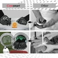 thumbnail image 4 of MQOUO BBQ Gloves, 1472 Degree F Heat Resistant Grilling Gloves Silicone Non-Slip Oven Gloves Long Kitchen Gloves for Barbecue, Cooking, Baking, Cutting, 4 of 14