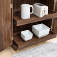 thumbnail image 5 of Better Homes & Gardens Lillian Storage Pantry, Walnut, 5 of 6