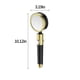 thumbnail image 3 of Fiudx Ofertas relámpago del día Cabezal de ducha de baño Cabezal de ducha ajustable Cabezal de ducha de refuerzo de alta presión Cabezal de ducha giratorio de 360 ° Accesorios de baño con efecto lluv, 3 of 7