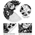 thumbnail image 2 of FMSHPON Skulls10 Xmas Christmas Tree Skirt Stand Mat for Holiday Party Decoration Indoor Outdoor 36 inches, 2 of 6
