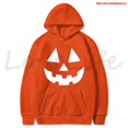 thumbnail image 1 of Sudadera con capucha de cara de calabaza para hombre y mujer, jersey de cara sonriente para Halloween, ropa con estampado de dibujos animados, prendas de vestir, Tops, invierno, 2021, 1 of 4