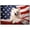 American Eskimo, variant on Dogo Argentino Dog 4th of July Painting Canvas, Patriot American Dog Canvas, American Flag Diamond Art Canvas,Perfect for Home Decoration Festival Gift