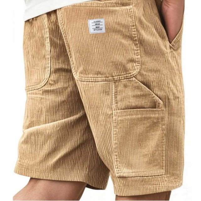 Ceisia Men's Relaxed Multi-pocket Cargo Gift Casual Shorts Abrasion-resistant 3D Pockets Multi-Color