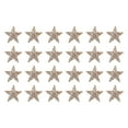 thumbnail image 1 of Uxcell 24 Pcs Parches de Estrella para Planchar de 4cm Parches para Coser para Manualidades DIY Reparación de Ropa Zapatos Decoración de Bolsas Gorras, Marrón, 1 of 7