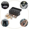thumbnail image 4 of Car Coin Holder Change Storage Box Compatible with Different Size Coin Holders Fits Most Cars, 4 of 5