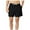 Black, variant on BLCHUNen Mens Casual Shorts Drawstring Elastic Waist Breathable Beach Shorts with Pockets Summer