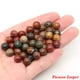 thumbnail image 3 of Cuentas de piedra natural, ojo de tigre, amatista, ágata, jaspe, cuarzo rosa, cuentas redondas sueltas para hacer joyas, pulseras DIY, 4/6/8/10 mm, 3 of 5