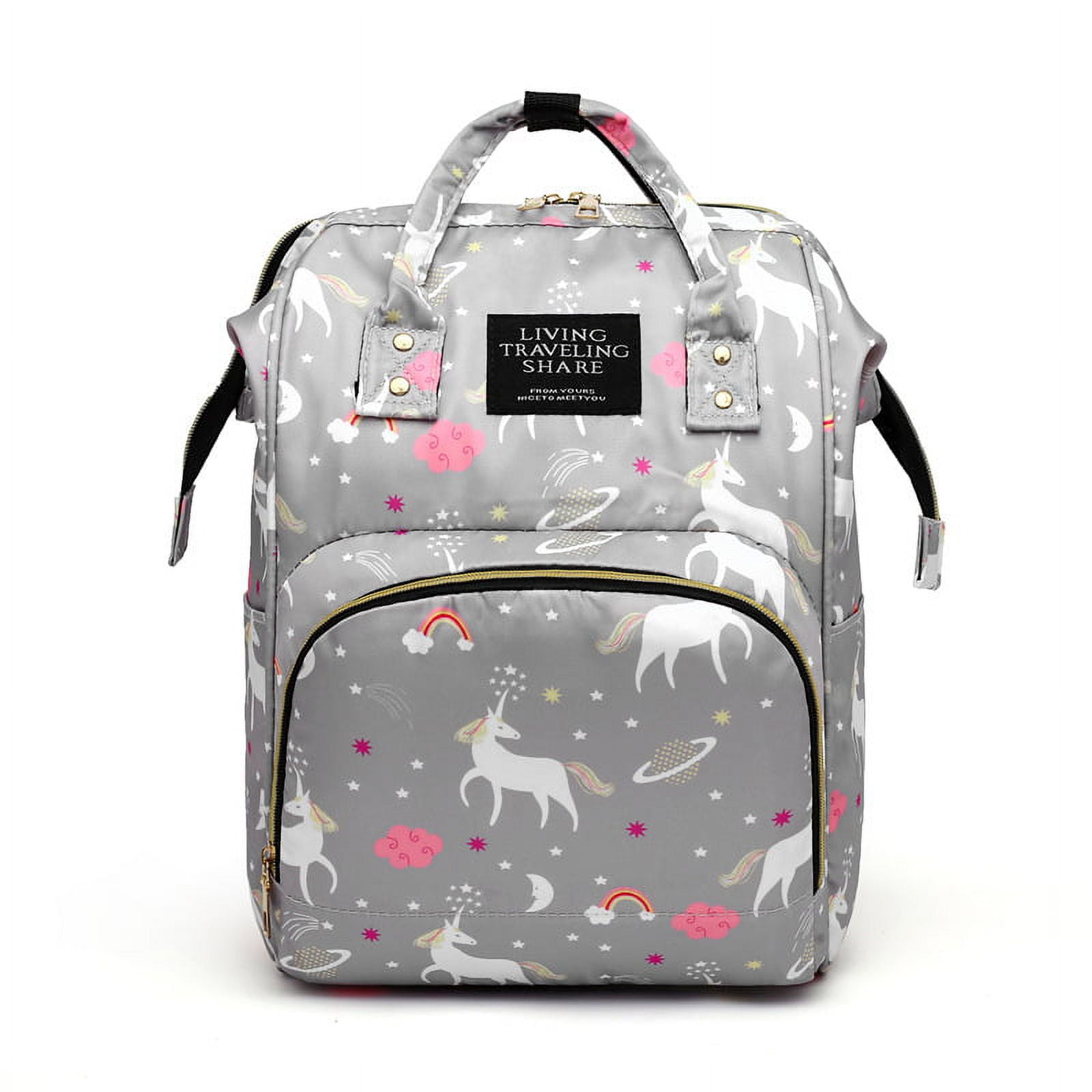 Fashionable Backpack Diaper Backpack Mummy Bag Multifunctional Large Capacity Maternity Baby Changing Bags Baby Stroller Backpack