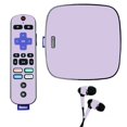 thumbnail image 1 of Skin Decal Wrap Compatible With Roku Ultra Sticker Design Solid Lilac, 1 of 6
