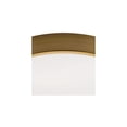 thumbnail image 3 of AFX Lighting Octavia 12" Wide Modern Round Brass LED Ceiling Light, 3 of 5