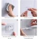 thumbnail image 2 of 6PCS Self Adhesive Curtain Rod Bracket Towel Rod Drapery Hook Holders Fixing Curtain Rod Bracket for Home and Hotels Support 1-2.2cm Diameter Hanging Rods(Transparent), 2 of 5