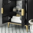 thumbnail image 4 of Modway Beau 24" Bathroom Vanity Cabinet (Sink Basin Not Included) in Black, 4 of 10