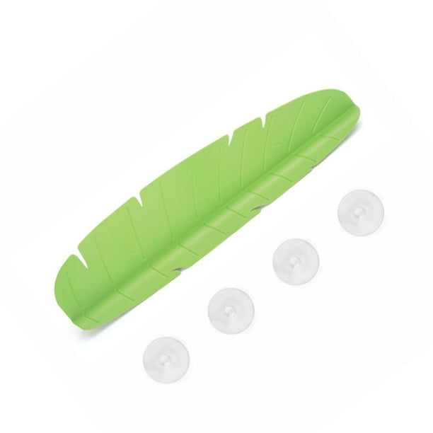 Billuyoard Pantallas antisalpicaduras protector Tablero contra salpicaduras Mano de obra Accesorios prácticos exquisitos para el hogar Accesorios de baño Verde
