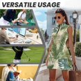 thumbnail image 6 of Pzuqiu Palm Tree Leaf Golf Clothes for Women Size S Breathable Sleeveless Casual Outfits Stretchy Athletic Outfits Activewear Comfortable Lightweight for Everyday Wear, 6 of 7