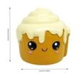 thumbnail image 3 of Squishy Dumpling Stress Relief Toy – Soft Butter-Scented Squeeze Toy for Desk, Home & Gifting – Assorted Colors, 3 of 6
