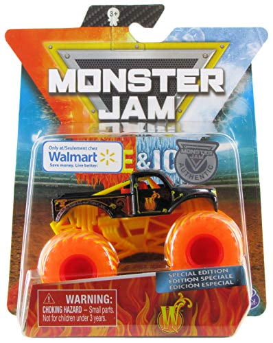fire truck monster truck toy