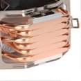 thumbnail image 2 of CPU Cooler 6 Tubes 90mm 3pin Computer CPU Cooling Fan With RGB Light for Intel LGA775 1155 1156 for AMD AM2 AM3Single Fan, 2 of 4