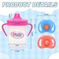 thumbnail image 2 of Baby Doll Bottles and Pacifier Fun Play Doll Bottle Set Toys 4 pcs, 2 of 4