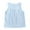 Blue, variant on Pejock Little Boys' Girls' Short-Sleeve T-Shirt Tops Candy Color Cotton Linen Tank Tops Toddler Baby Crewneck Tees Vest, 3M-4Years