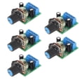 thumbnail image 2 of Placa amplificadora de potencia LM386 de 5 piezas, minialtavoz de 0,5 W a 10 W, módulo amplificador de potencia de sonido de 3 V a 12 V CC para altavoces, 2 of 12