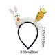 thumbnail image 3 of Diadema de fiesta con temática de Pascua, montura de gafas con forma de pollito de Pascua, accesorios para el cabello para niños y adultos, fotomatón, búsqueda de huevos de Pascua, accesorios de plást, 3 of 6