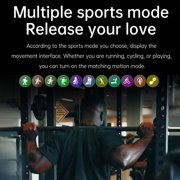 Rainbuvvy R6 Smart Watch 1.32 Inch Built-in Bluetooth Headphones 100 Sports Modes Sports Watch