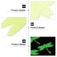 thumbnail image 3 of EeaseMX 35 pegatinas de pared DIY de libélulas que brillan en la oscuridad para decoración del hogar del dormitorio de bebés y niños., 3 of 8