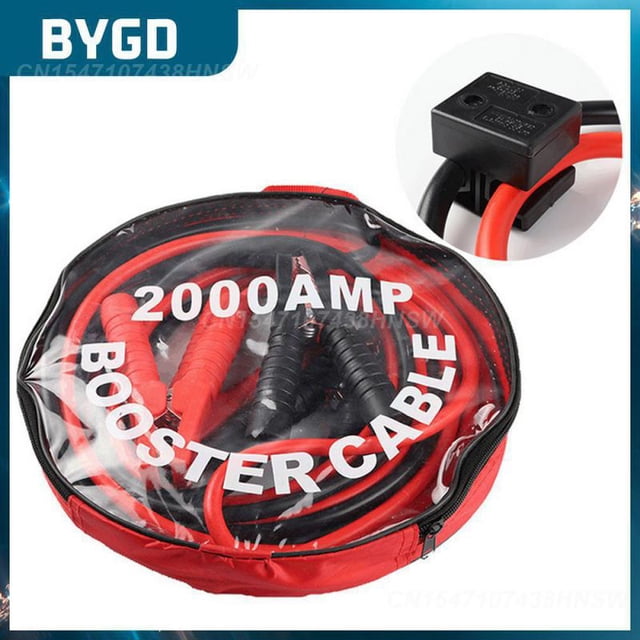 Durable Leads 2000amp Universal Portable Cables Start Booster Cables For Heavy Duty Car Van Jump Car Accessories4MRussian Federation He Qiyong unisex