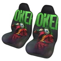 Joker Car Seat Cover for Front Seat Cushion Protectors 2 Pcs Car Accessories Bucket Seat Covers