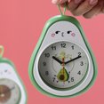 thumbnail image 3 of Cartoon Fruit Alarm Clock, Kids Student Gift, Decorative Ornaments, ABS Material for Children, with Desk Clock Function, 3 of 7