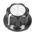 thumbnail image 3 of Perilla de potenciómetro, 50 Uds., fijación de tornillo lateral, perillas de plástico de ingeniería, tapas de repuesto de 20mm, 3 of 14