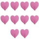 thumbnail image 3 of 10 ganchos autoadhesivos sin rastro, ganchos de corazón coloridos, gancho de hierro, 3 of 4