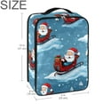 thumbnail image 6 of Christmas sled Polyester Shoe Box Organizer - 23x31cm/9x12in Storage Container for Sneakers & Heels, 6 of 7