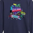 thumbnail image 3 of Hey Arnold! - Retro Arnold and Gerald - Toddler And Youth Long Sleeve Graphic T-Shirt, 3 of 5