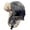 Navy, variant on YUANxueke Trapper Hat for Men Winter Warm Suede Fuzzy Russian Ushanka Trooper Aviator Hats with Ear Flaps